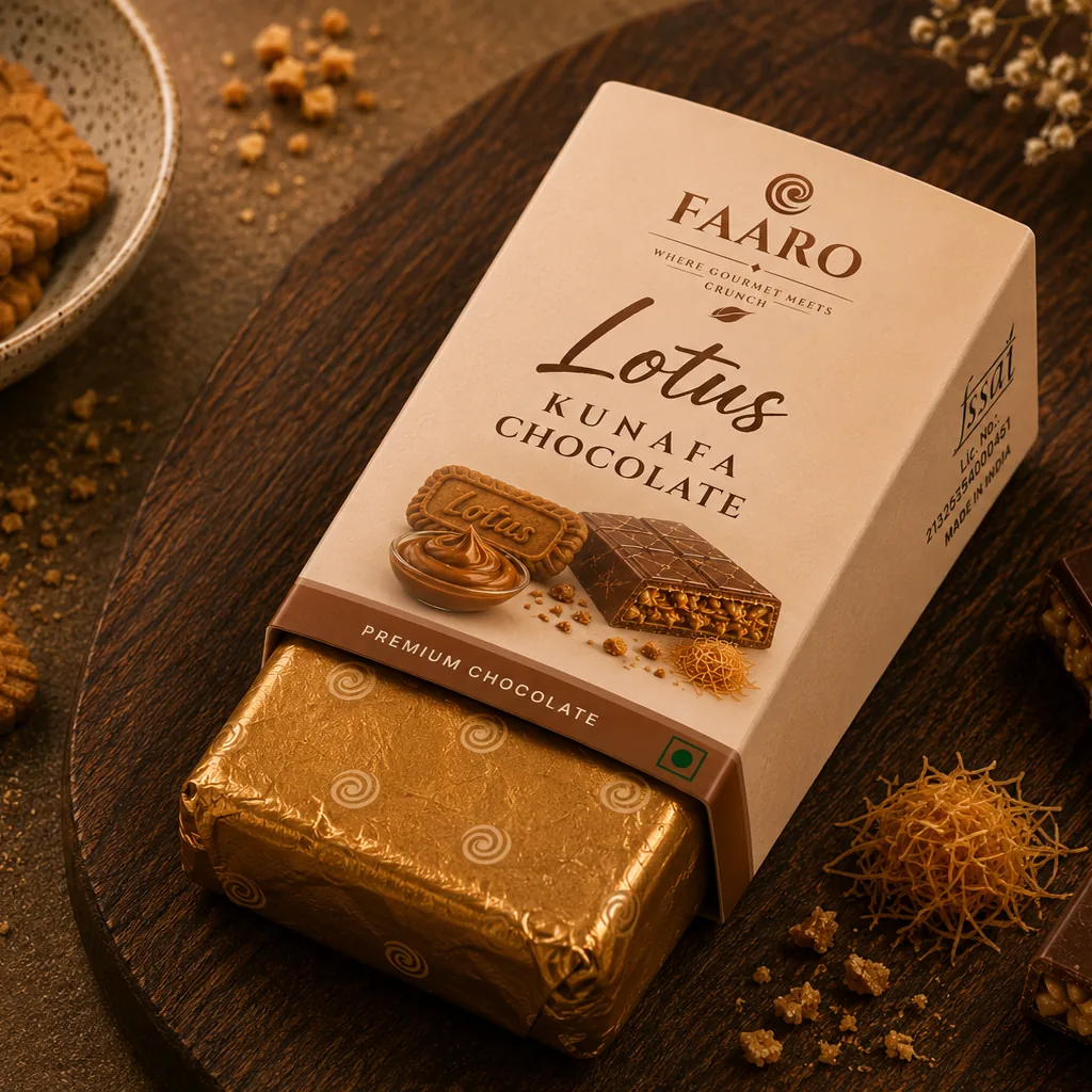 Lotus Kunafa Milk Chocolate (10g)