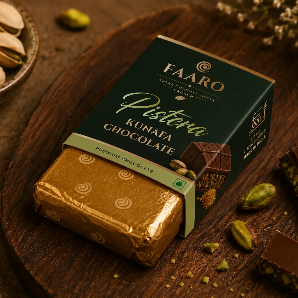 Pistachio Kunafa Milk Chocolate (10g)